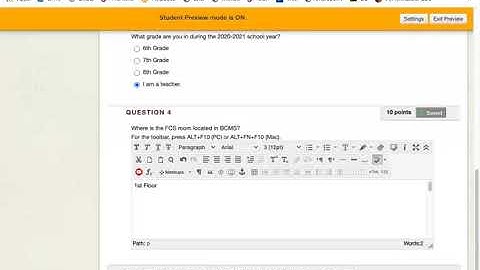 How to Take a Test on Blackboard- Student Tutorial