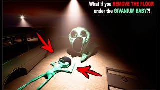 What if you REMOVE THE FLOOR under the GIVANIUM BABY?! Garten of Banban 7 SECRET ENDING!