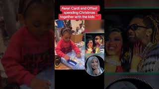 Cardi and Offset Spend Time Together For Christmas🎄#shorts