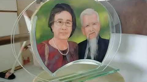 Đặt Làm Tranh Cát Chân Dung 2 Người Theo Yêu Cầu (kích thước 29x34cm)