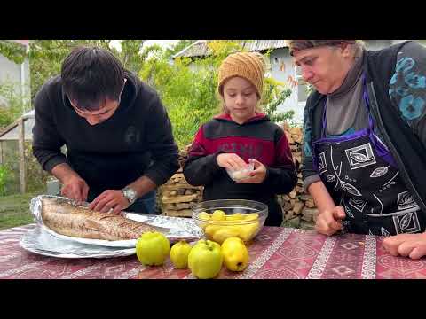 GRANNY COOKING A