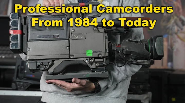 Betacam, Digibeta & Optical Disc, a look back at some vintage Sony Camcorders with Alister Chapman