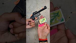 Diwali Matchstick Gun Experiment With Balloon  Best Diwali Gun 2025 diwali new fun