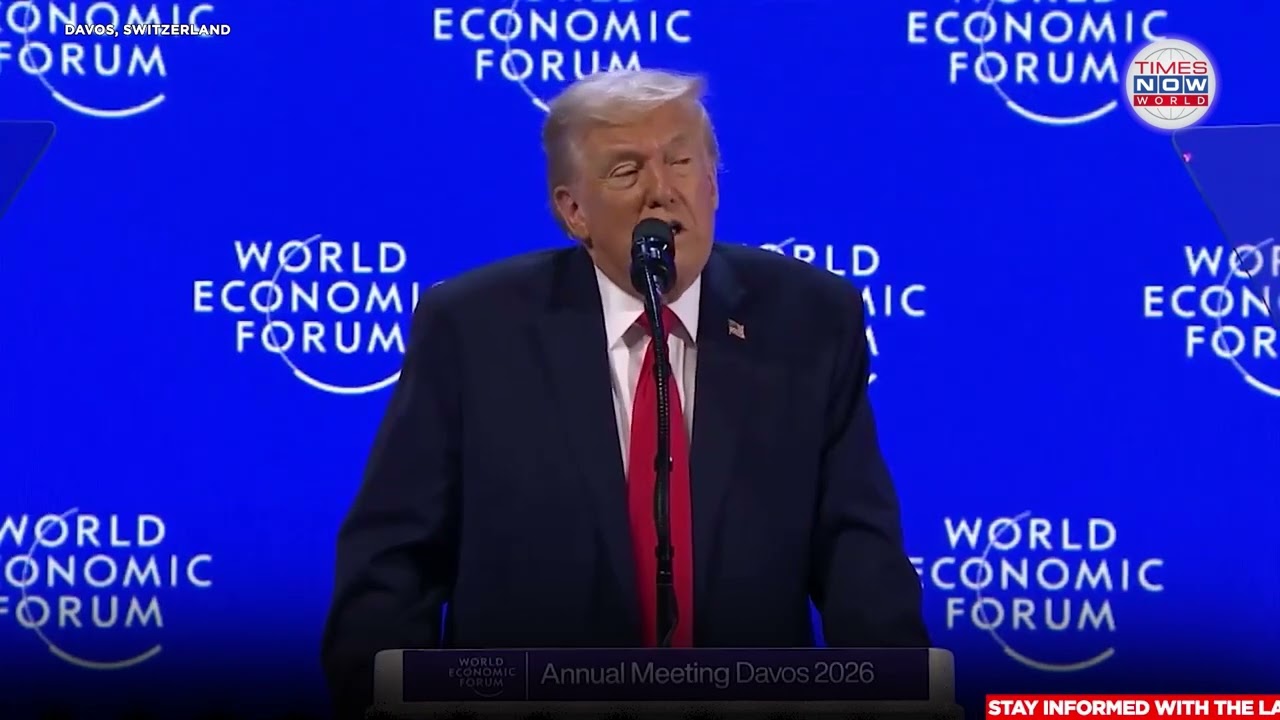 TRUMP ISSUES DAVOS WARNING: Weak Policies Risk West | TRUMP AT DAVOS 2026 | World News