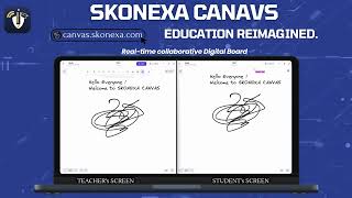 Skonexa Canvas: Real-Time Collaborative Digital Board for Teachers & Students