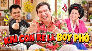 Hài Quang Thắng, Tự Long | KHI CON RỂ LÀ BOY PHỐ | Gặp nhau cuối tuần VTV - Chương trình hài