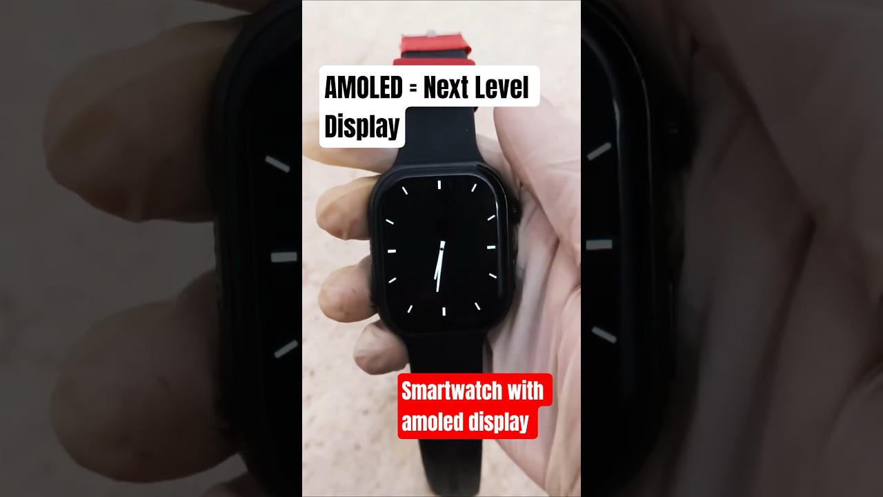 This AMOLED Smartwatch Looks INSANE 😍