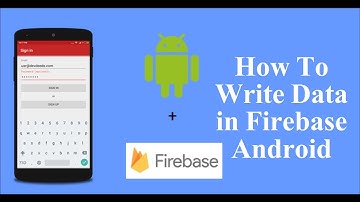 Firebase Web App Tutorial - Write Data To Firebase Database
