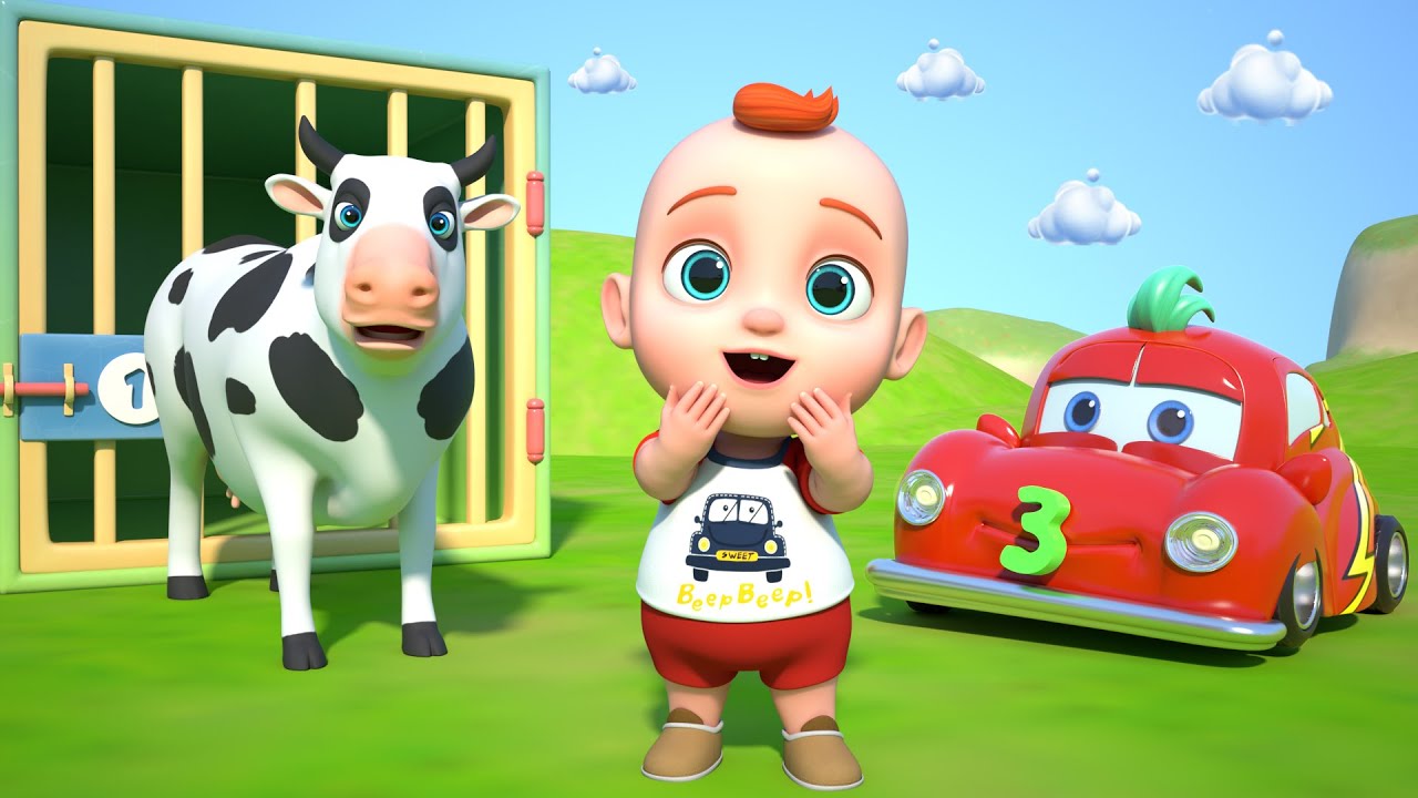 El Viejo MacDonald tenía una Granja - La Vaca Lola | Canciones Infantiles - LoLo & Leo en Español