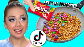 Trying TIK TOK FOOD HACKS To See If They Actually Work