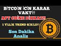 BİTCOIN ICIN KARAR VAKTI GELDI.APT COIN 1 YILLIK TRENDKI KIRDI AYLIK BAZDA BU COINE DIKKAT