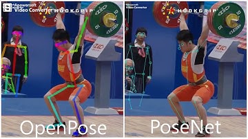 OpenPose vs PoseNet
