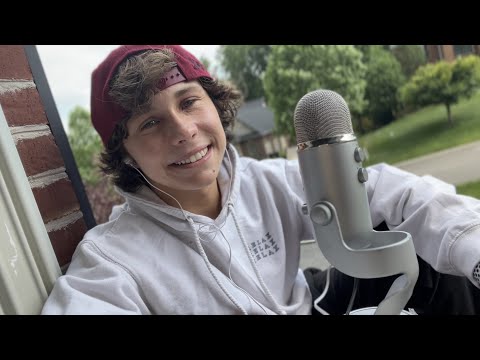 Trying ASMR on the roof