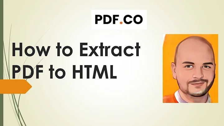 PDF.co Web API - How to Convert PDF to HTML API - Complete Tutorial & Documentation for Developers