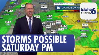 Weekend Weather Forecast Storm Chance Saturday Evening in Ada County - August 14 2026