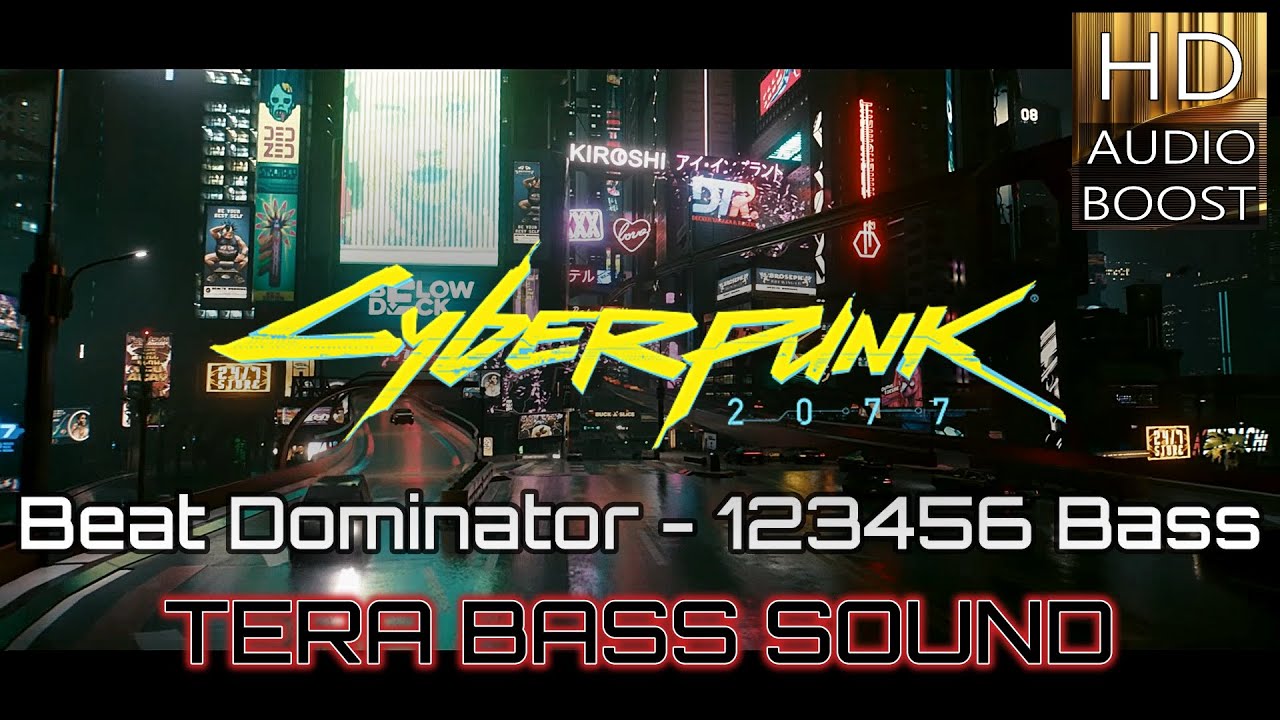 【Cyberpunk 2077】MAD AMV 耳注意！!！[ Beat Dominator - 123456 Bass ] TERA ...