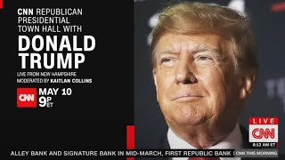 Totally insane Trump CNN town hall TONIGHT