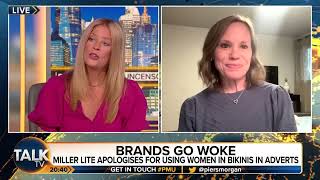 What s Wrong With Bikinis Piers Morgan Debates Miller Lite s Woke Advert