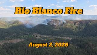 Rio Blanco Fire August 2, 2026  #rioblanco #wildfire #wildfires #colorado