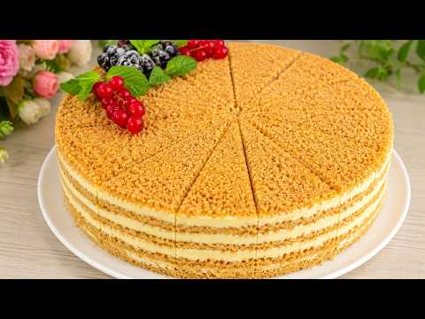 Kein Backofen nötig! SCHNELLE TORTE in 5 Minuten! Perfekt für den Sommer! Sie werden BEGEISTERT sein