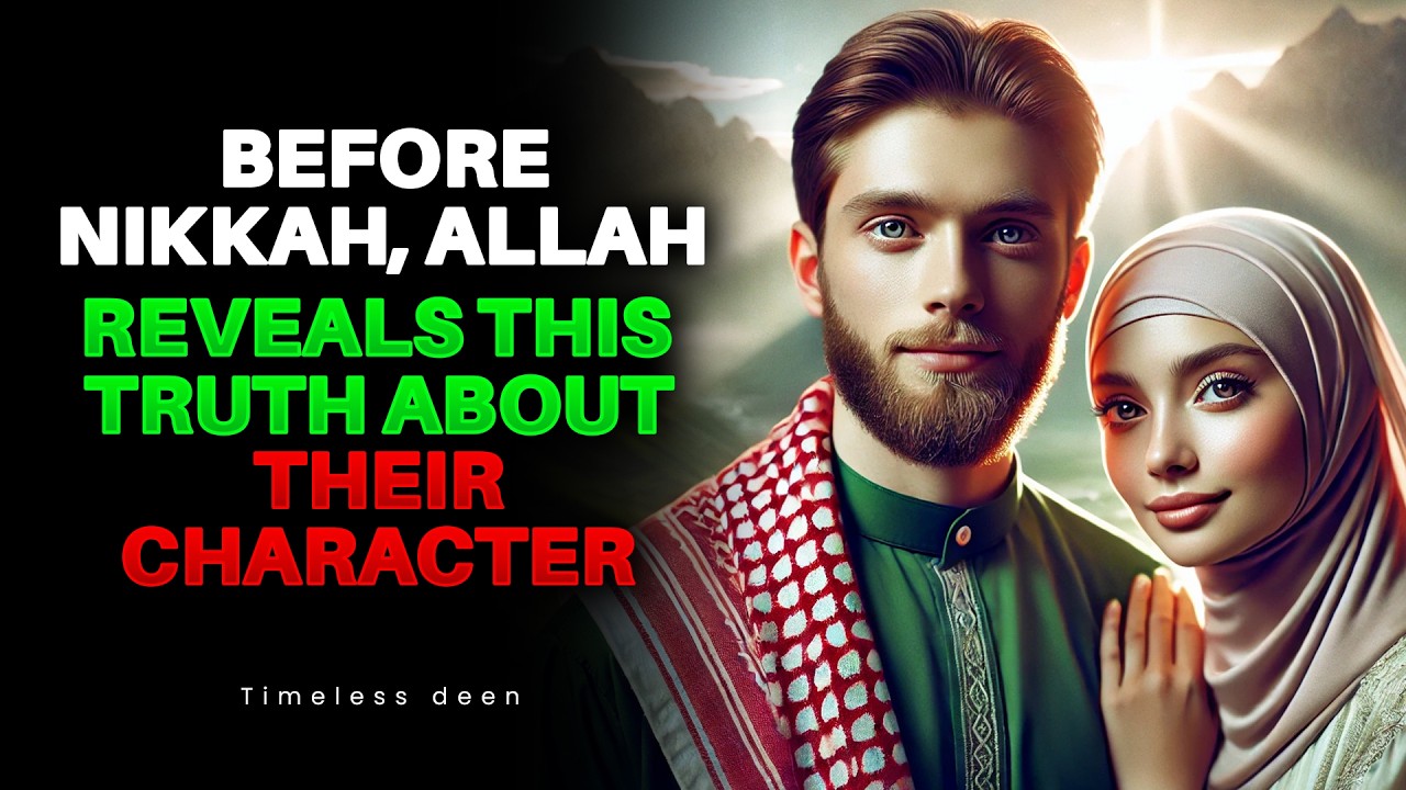Before Nikkah, Allah Reveals This Truth About Their Character | ISLAM