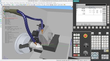 HOW TO SET A WORKPIECE IN CNC TURNING MACHINE   SIEMENS 802DT