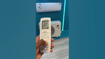 طريقة التحكم بدفع الهواء ريموت مكيف جري بولار GREE مكيف سبليت مكيفات مكيف تكييف فيلا جدة 