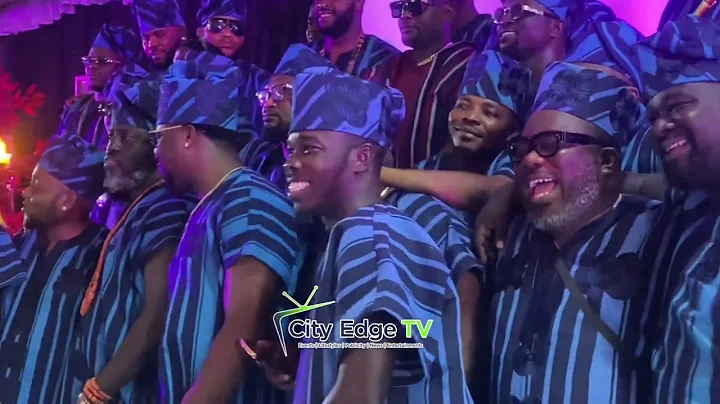 AFRIMEK MEMBERS IN ENCHANTING ASO EBI AT KUNLE AFOD 50TH BIRTHDAY PARTY