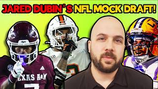 Reacting to Jared Dubin's 2026 NFL Mock Draft!