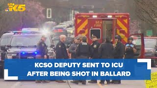 KCSO deputy shot in Seattle while serving final eviction notice, remains in intensive care