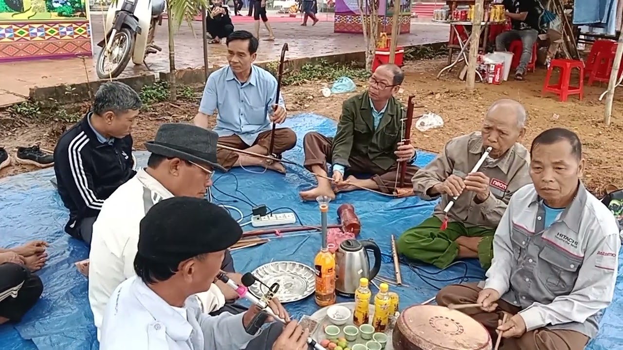 Sáo Nhị Dàn Nhạc dân gian   Tại Lễ Hội Đình Cổi.  Ngày Mùng 8/ 1/ AL 2026