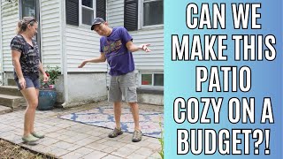 Upcycled Patio Makeover On A Budget