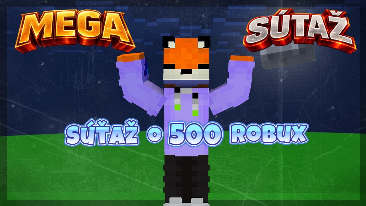 🔴 MEGA SÚŤAŽ O 500 ROBUX | ŽIVĚ 🔥 Dame 2,380 Sub !! ( Všetko Máte V Popisku ) Poslední STREAM