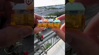 Satisfying Key Cap Fidget Toy Keychain ⌨ #keychain #fidgettoys #toys #keyboard