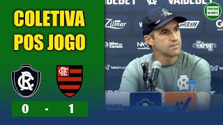 Coletiva do Tecnico Léo Condé | O LEÃO SEGUI NO Z4 / Remo 0 x 1 Flamengo