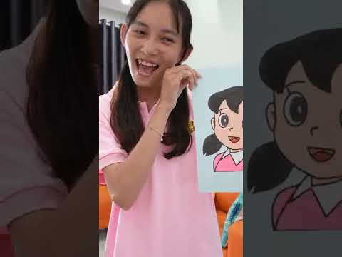 Video Các nhân vật trong Doraemon ai là người tô màu đẹp... - youtube
