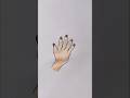 Hand ✋ Easy Drawing For Kids #hand #kidstvforfun #trending #shorts #viralshorts #drawing #bodyparts