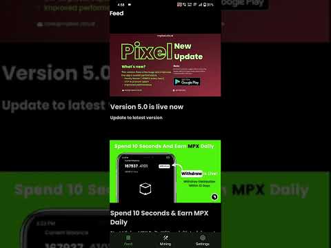 link in description for download MPX mining app real or fake I will tell you on next video.