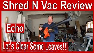 Echo ES255 Shred N Vac Review  Leaf Shredder Vacuum Blower