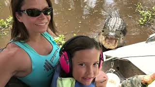 Family fun on the Airboat
