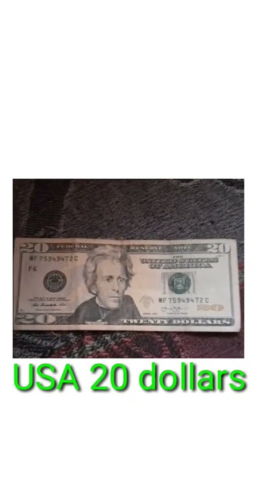USA 20 dollars#usa #dollars #americandollar