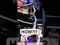 Wemby with the RIDICULOUS backwards JAM!