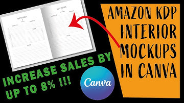 Create Amazon KDP Book Interior Page Mockup Images for A+ CONTENT in CANVA [ FAST FOR BEGINNERS ]
