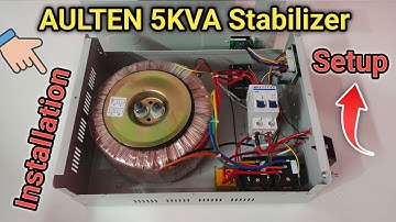 Aulten 5KVA Mainline Stabilizer में Copper है की Aluminium चेक कैसे करे | Setup & Installation