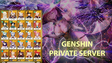 Genshin impact private server | Genshin private server 3.5