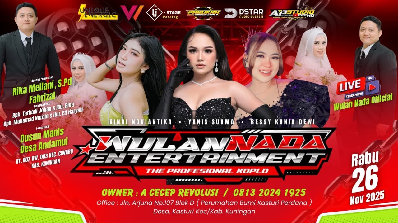 🔴LIVE RESEPSI PERNIKAHAN 