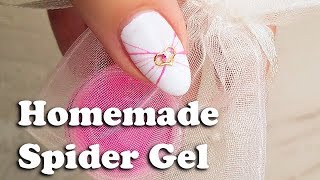 How I made My Homemade Spider Gel Using Nailcous Recipe