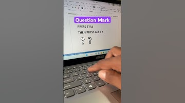Question mark emoji symbol in ms word #microsoft #windows #word #hack #msoffice #ms #office #excel