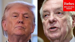 Dick Durbin: 'If We're Serious About Fighting Fraud, Let's Talk About' Trump Instead Of Minnesota