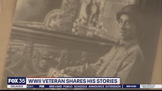World War II veteran shares his stories
